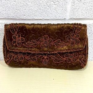 Gorwood vintage hand beaded clutch​​​​​​​​​​​​​​